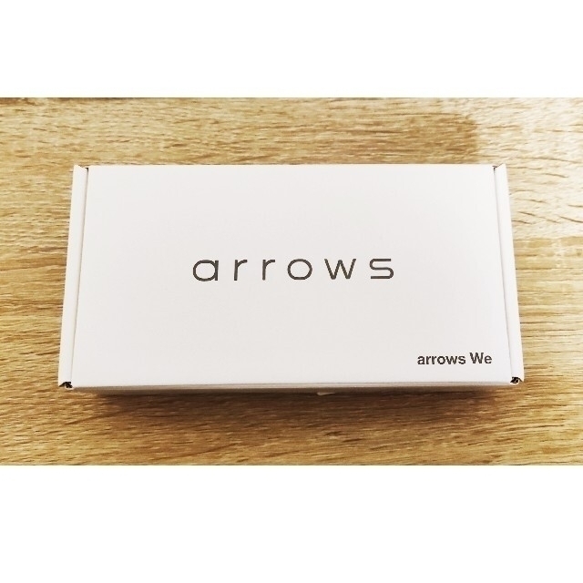 本体新品未使用品　arrows　We　ブラック　FCG01