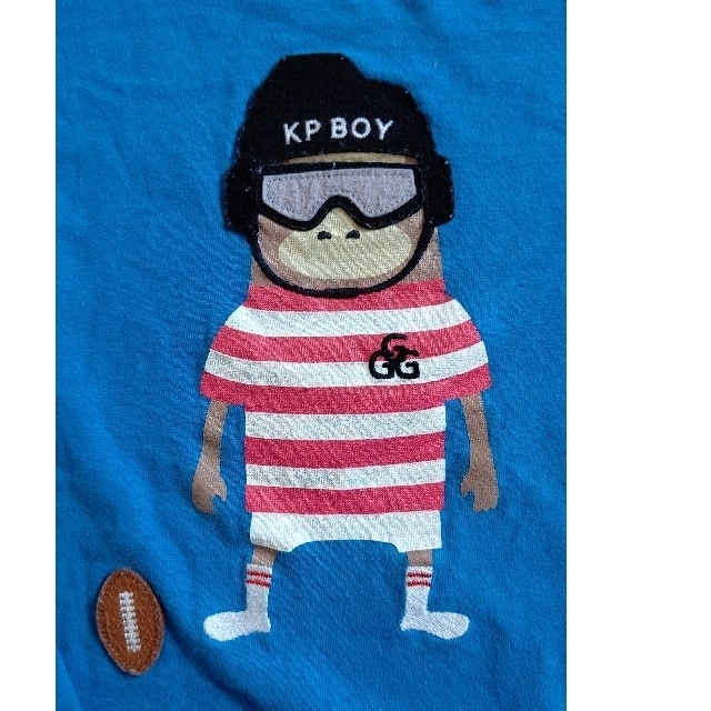 KP(ニットプランナー)のKPBOY ラガーゴリラTシャツ 140cm キッズ/ベビー/マタニティのキッズ服男の子用(90cm~)(Tシャツ/カットソー)の商品写真