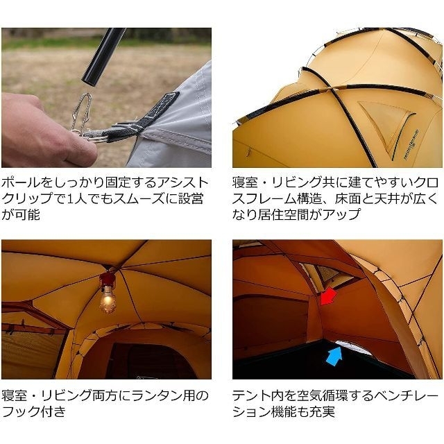 【新品未使用】コールマン テント タフスクリーン2ルームハウス MDX
