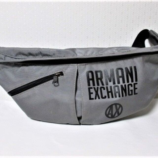 ARMANI EXCHANGE - ☆アルマーニ エクスチェンジ プリントロゴ ウエストバッグ ボディバッグ バッグ