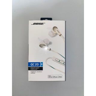 ボーズ(BOSE)のBose QuietComfort 20 ホワイト(ヘッドフォン/イヤフォン)