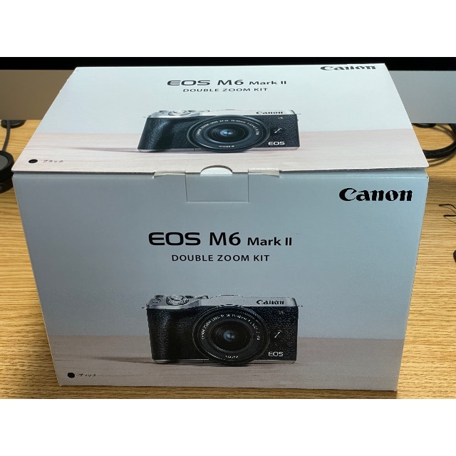 逆輸入 Canon II・ダブルズームキット Mark M6 EOS - ミラーレス一眼