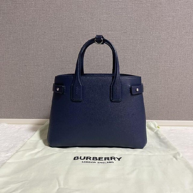 バーバリー 2way ショルダー ネイビー レザー ノバチェック - www
