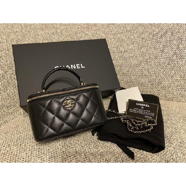 CHANEL - CHANEL シャネル バニティショルダーバッグ