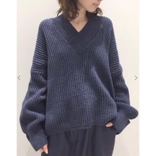 Twins Florence Denim V/N Oversize Knit◆