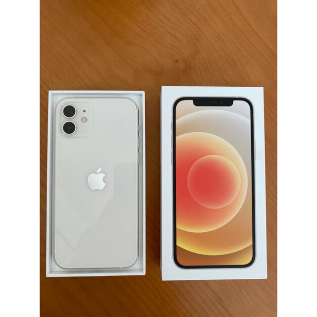 アップル iPhone12 64GB ホワイト SIMロック解除済み - スマートフォン本体