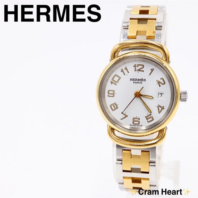 正規品【新品電池】HERMES プルマン/動作良好 人気モデル 定番-