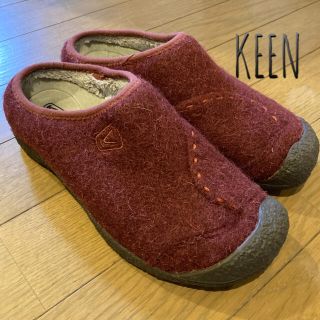 キーン(KEEN)のKEEN  キーン　サボサンダル   スリッポン　　37    22.5 (スリッポン/モカシン)