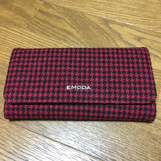 エモダ(EMODA)のEMODA 千鳥柄長財布 ウォレット(財布)