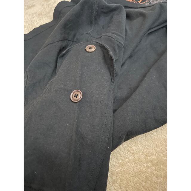DIESEL(ディーゼル)のDIESEL ディーゼル　ロンT ブラック　S メンズのトップス(Tシャツ/カットソー(七分/長袖))の商品写真