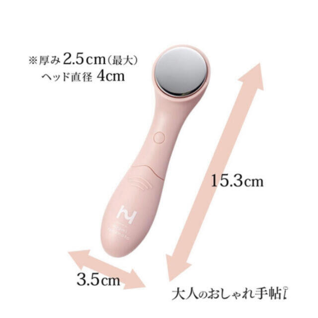 宝島社(タカラジマシャ)の304付録　美顔器 スマホ/家電/カメラの美容/健康(フェイスケア/美顔器)の商品写真