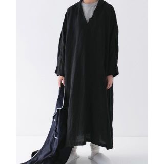 美品*nest Robe ネストローブ*ハンドエンブロイダリーショートローブ