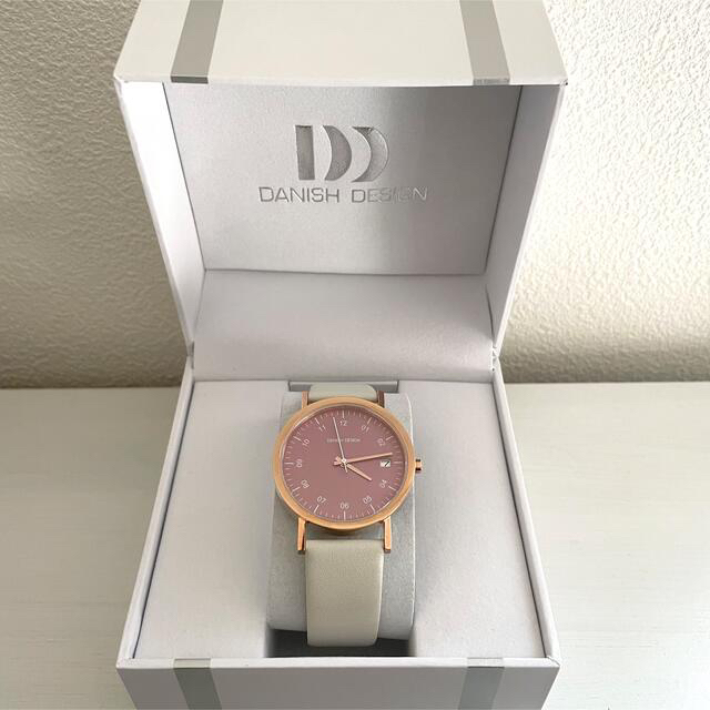 DANISH DESIGN レディースウォッチ腕時計unisex 白×ピンク