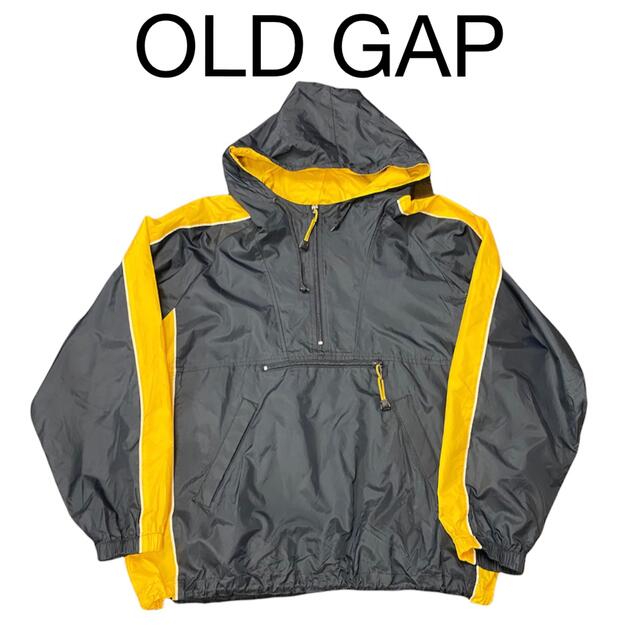 90s 00s old gap ナイロンジャケット フード付き