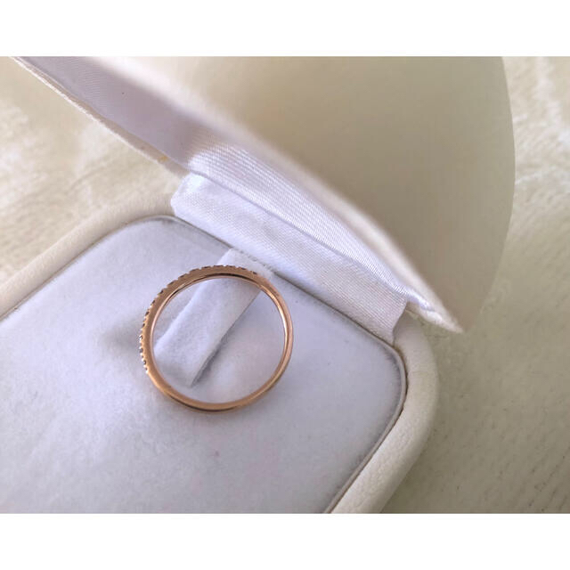 ☆美品☆スタージュエリー　K18 ハーフエタニティ　ダイヤモンド　0.08ct