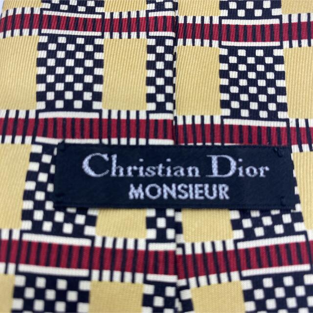 Christian Dior(クリスチャンディオール)の【美品】Christian Dior クリスチャンディオール ネクタイ高級シルク メンズのファッション小物(ネクタイ)の商品写真