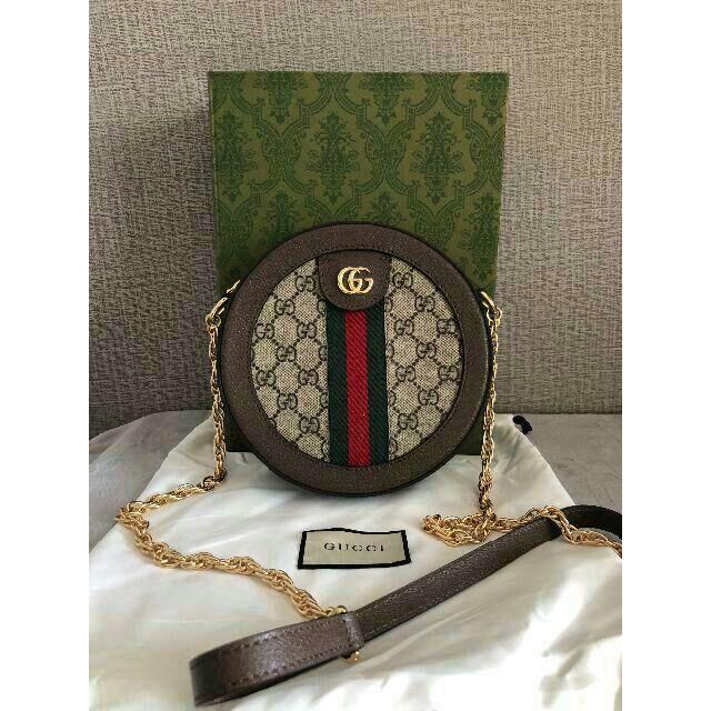 最も GG グッチ GUCCI - Gucci オフディア ショルダーバッグ ラウンド