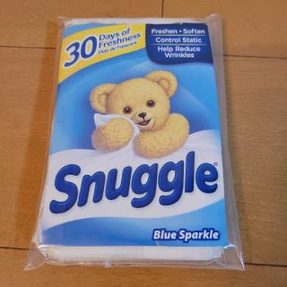 スナッグル(Snuggle)のスナッグル　乾燥機柔軟剤シート　33枚(洗剤/柔軟剤)