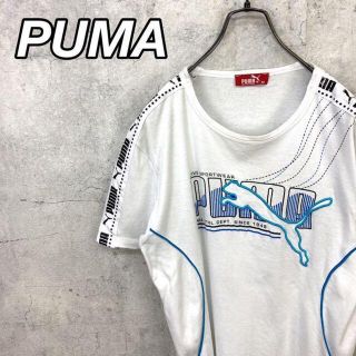 プーマ(PUMA)の希少 90s プーマ Tシャツ 刺繍ロゴ 美品.(Tシャツ(半袖/袖なし))