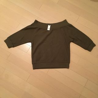 ジェイダ(GYDA)の新品！ワッフル生地/カーキカットソー(カットソー(長袖/七分))