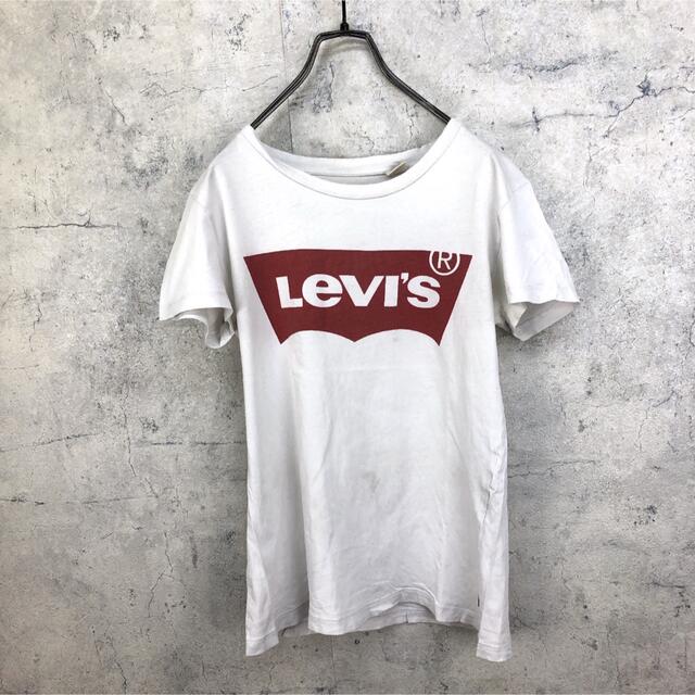 Levi's(リーバイス)の希少 90s リーバイス Tシャツ プリントロゴ タグロゴ  レディースのトップス(Tシャツ(半袖/袖なし))の商品写真