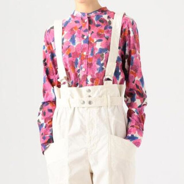 Isabel Marant(イザベルマラン)の21SS 新品 ISABEL MARANT RUSAK SHIRT シャツ レディースのトップス(シャツ/ブラウス(長袖/七分))の商品写真