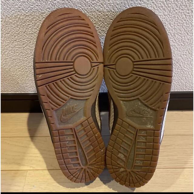 NIKE(ナイキ)のNIKE DUNK LOW HEMP BROWN ダンク 27.5 レア ヘンプ メンズの靴/シューズ(スニーカー)の商品写真