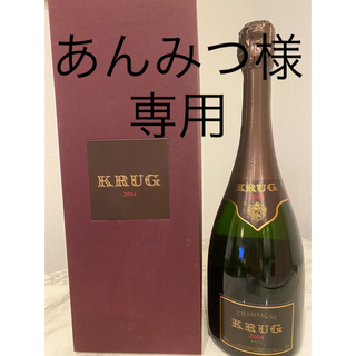 クリュッグ(Krug)のクリュッグ　ヴィンテージ　ボックス付き　KRUG(シャンパン/スパークリングワイン)