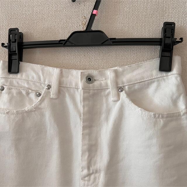 GRACE CONTINENTAL(グレースコンチネンタル)のDiagramグレースコンチネンタル♡ホワイトデニムスカート レディースのスカート(ひざ丈スカート)の商品写真