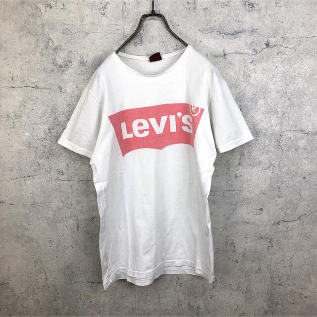 Levi's(リーバイス)の希少 90s リーバイス Levi's Tシャツ プリントロゴ 美品 レディースのトップス(Tシャツ(半袖/袖なし))の商品写真