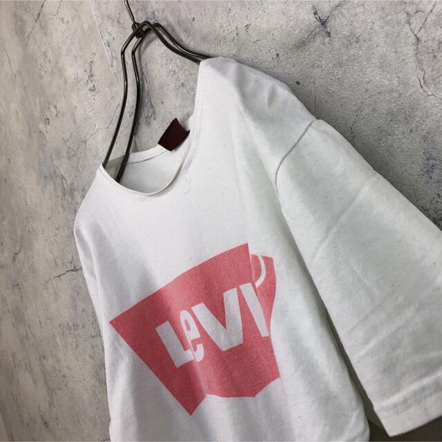 Levi's(リーバイス)の希少 90s リーバイス Levi's Tシャツ プリントロゴ 美品 レディースのトップス(Tシャツ(半袖/袖なし))の商品写真