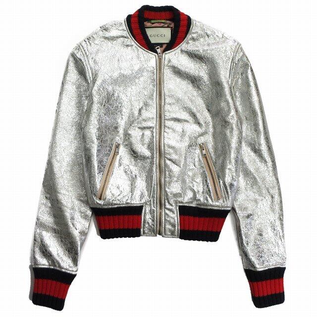 G - 美品 グッチ GUCCI ラムレザー ジャケット ブルゾン◇2の通販 by