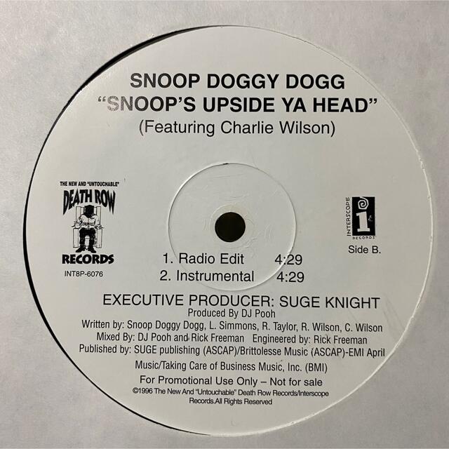 SNOOP DOGGY DOGG/ SNOOP’S UPSIDE YA HEAD エンタメ/ホビーのCD(ヒップホップ/ラップ)の商品写真