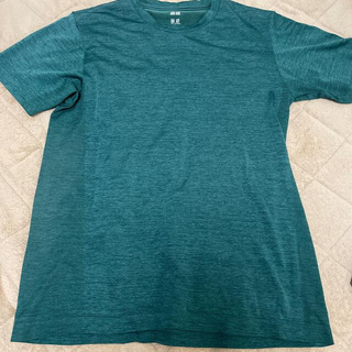 ユニクロ(UNIQLO)のAbby様専用　UNIQLO Tシャツ　グリーンとグレー(Tシャツ/カットソー(半袖/袖なし))