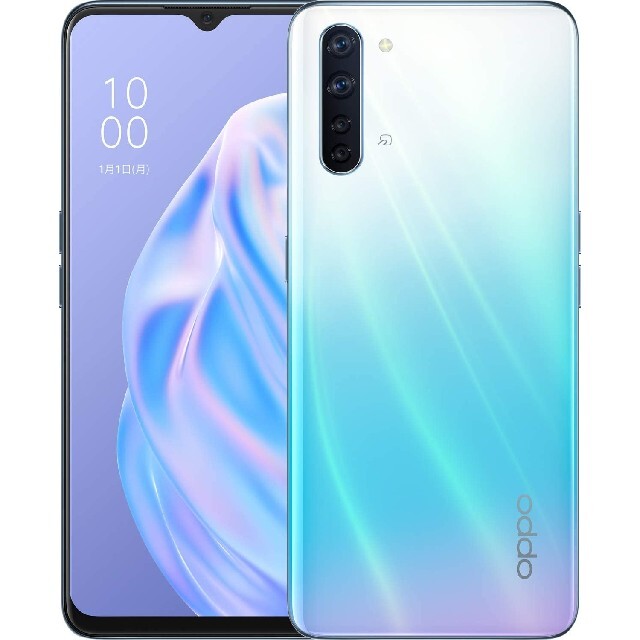 OPPO Reno3 A ホワイト ワイモバイル simロック解除済み 一括購入