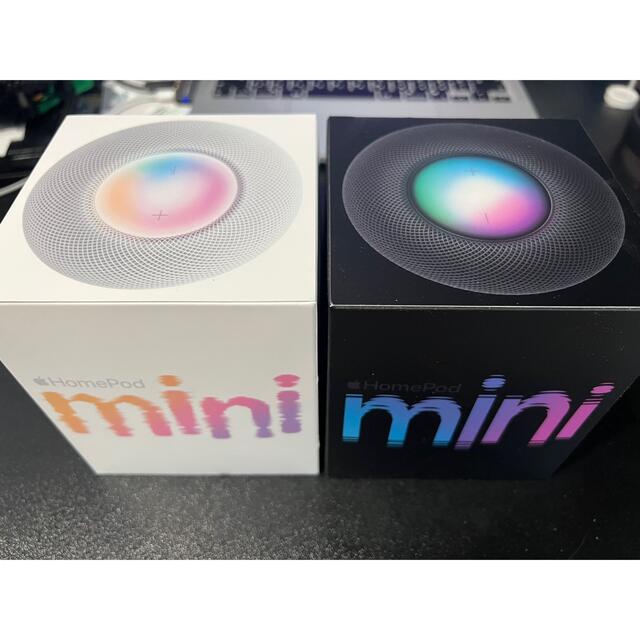 Apple Homepod mini 2つセット オーディオ機器 Apple Homepod mini 2つセット オーディオ機器