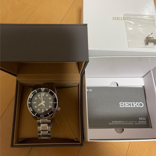 最終値下げ　極美品　SEIKO SBDC081 グリーンスモウ