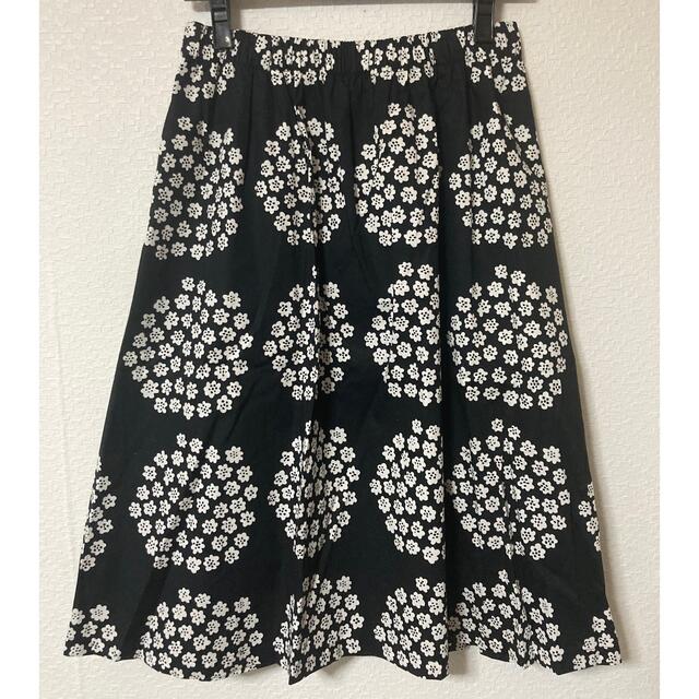 【初売り】 marimekko スカート(ブラック) Puketti Lailla marimmeko - ひざ丈スカート