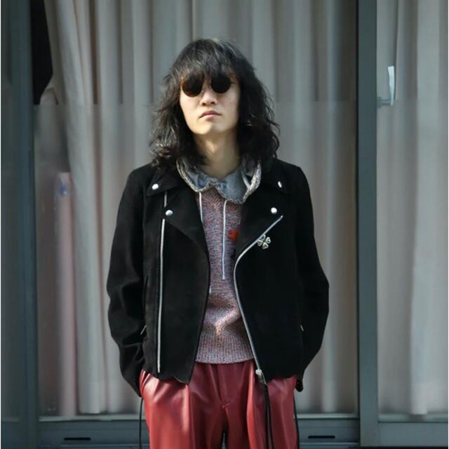 Maison Martin Margiela - MASU SCALLOP LEATHER JACKET(BLACK)の通販