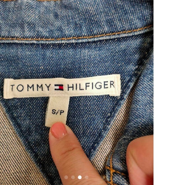 TOMMY HILFIGER(トミーヒルフィガー)の【トミーヒルフィガー】Ｇジャン レディースのジャケット/アウター(Gジャン/デニムジャケット)の商品写真