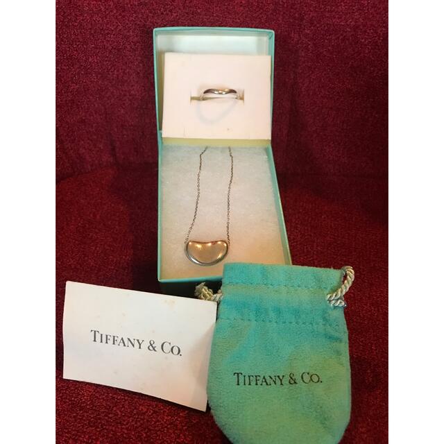 Tiffany & Co. ティファニー ビーン ネックレス と リング セット