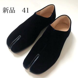 マルタンマルジェラ(Maison Martin Margiela)の新品/41 国内正規品 メゾン マルジェラ 足袋 タビ バブーシュ スリッポン(スリッポン/モカシン)