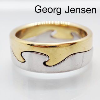 ジョージジェンセン(Georg Jensen)のお値下げ不可　ジョージジェンセン  フュージョン 750 ジュウル(リング(指輪))