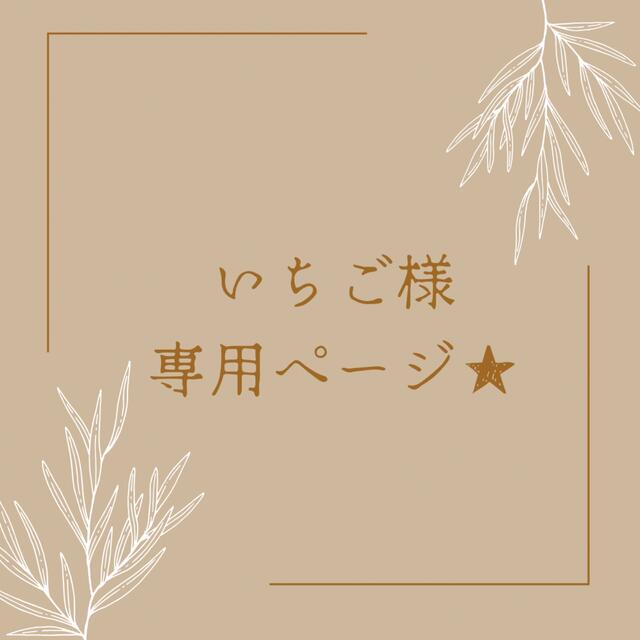 いちご様専用オーダーページ☆の通販 by Ciel etoile shop|ラクマ