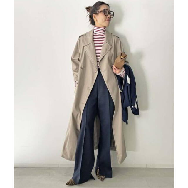 L'Appartement DEUXIEME CLASSE(アパルトモンドゥーズィエムクラス)のOversize Trench Coat オーバーサイズトレンチコート 美品 レディースのジャケット/アウター(トレンチコート)の商品写真