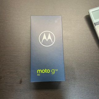 モトローラ(Motorola)のMOTOROLA moto g50 5G スマートフォン テンダーグリーン PA(スマートフォン本体)