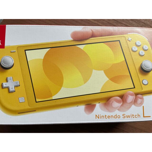 【送料無料/新品】 Nintendo Switch Lite イエロー　新品　未開封 家庭用ゲーム機本体