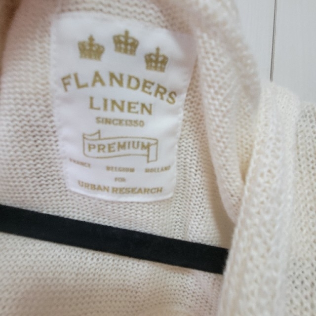 URBAN RESEARCH(アーバンリサーチ)のFLANDERS LINEN●PREMIUM●アーバンリサーチ●カーディガン レディースのトップス(カーディガン)の商品写真