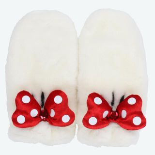 東京ディズニーリゾート ミッキー・ミニー 大人用 ミトン手袋 片手ずつ