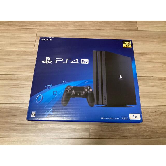 【美品】PS4 pro ジェット・ブラック 1TB CUH-7200BB01